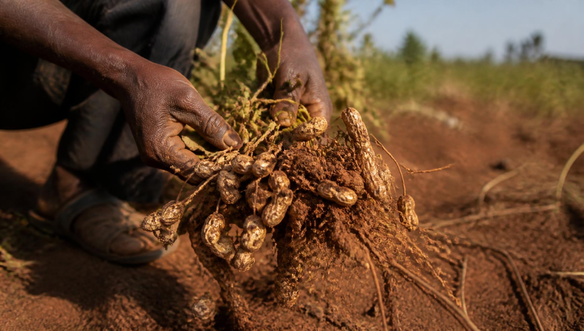 Bambara growing at Easy Bite Farms