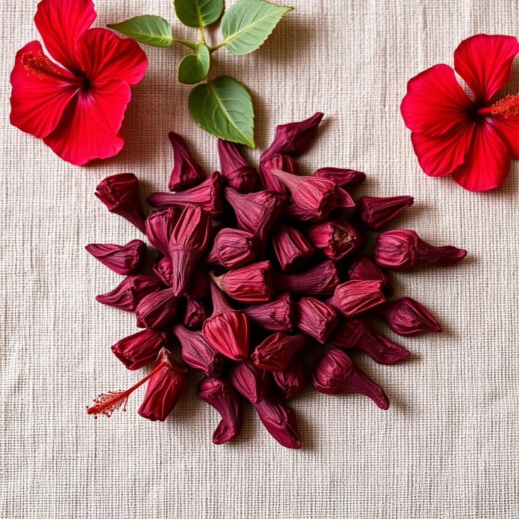 Hibiscus (zobo / sorrel) — Tropical Africa