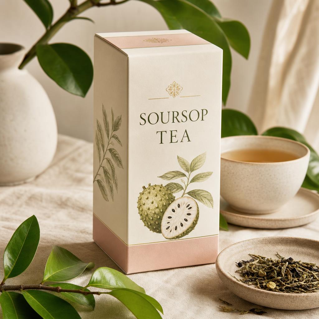 Soursop Tea: A beloved leaf, treated with respect.